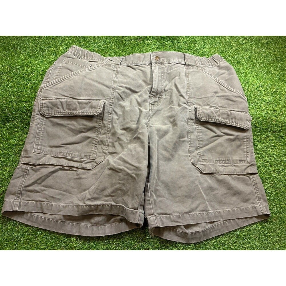Columbia Sportswear Men’s XL Olive Green Cargo Shorts Hiking Outdoor